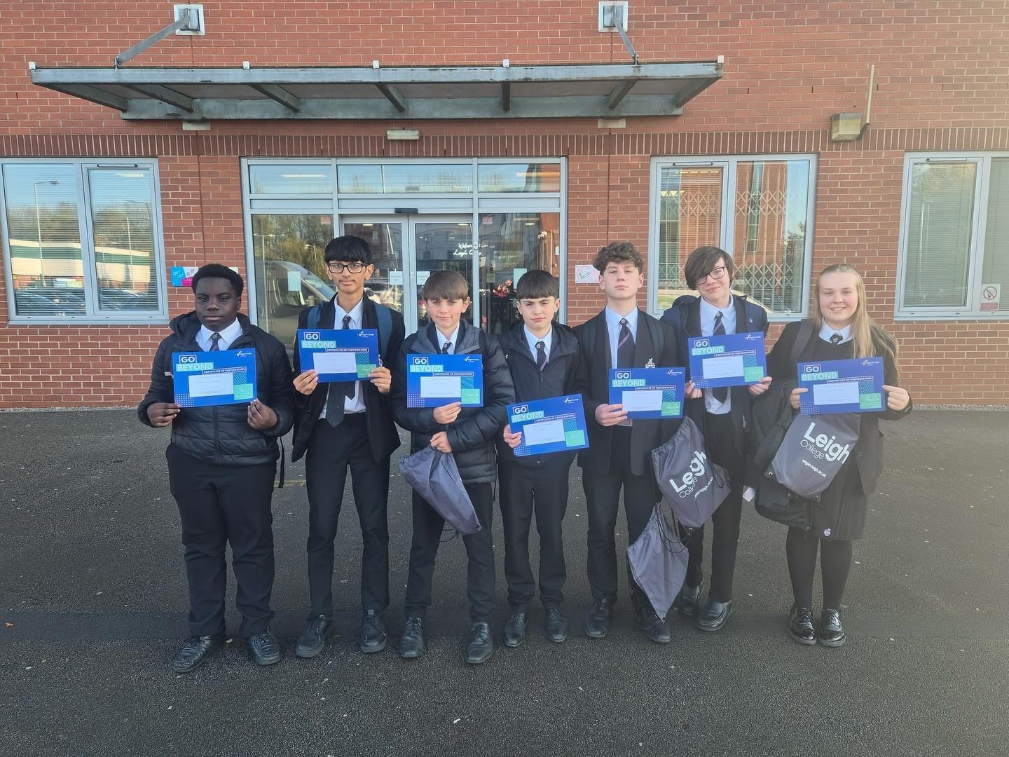 Year 10 students attending an advanced Maths and Economics masterclass at Leigh College.