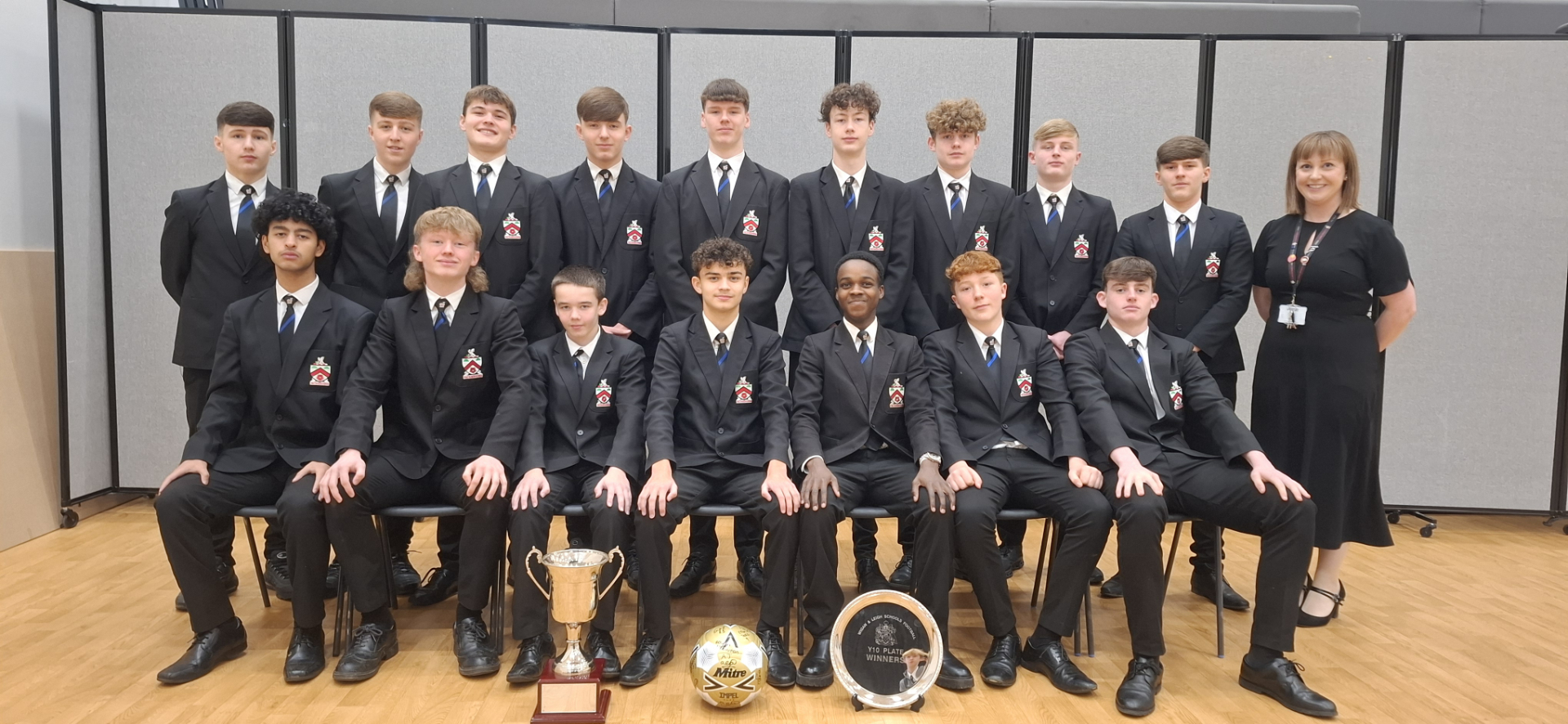 Congratulations to our Year 11 football team for winning the Wigan School's Cup.