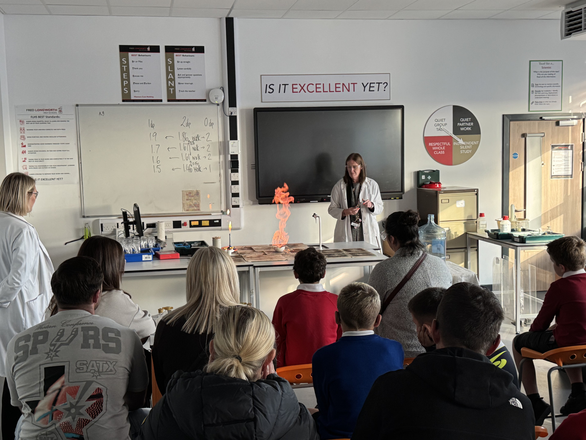 On Thursday we hosted our Open Evening.