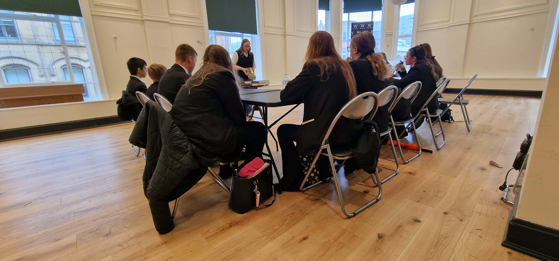This week: A group of students took part in a librarian trip and visited John Rylands Library on Thursday. A great time was had by all.