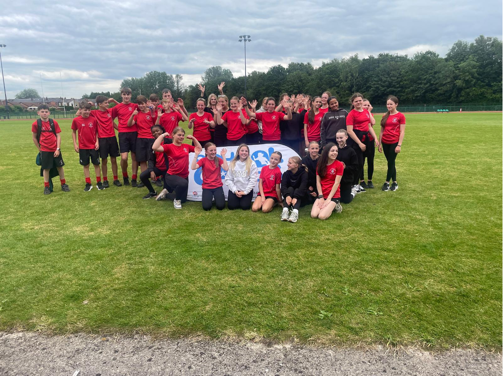 This week: A group of Year 8 and 9 Sports Leaders were given the opportunity to lead a KS2 inclusive sports festival this week at Leigh Sports Village.