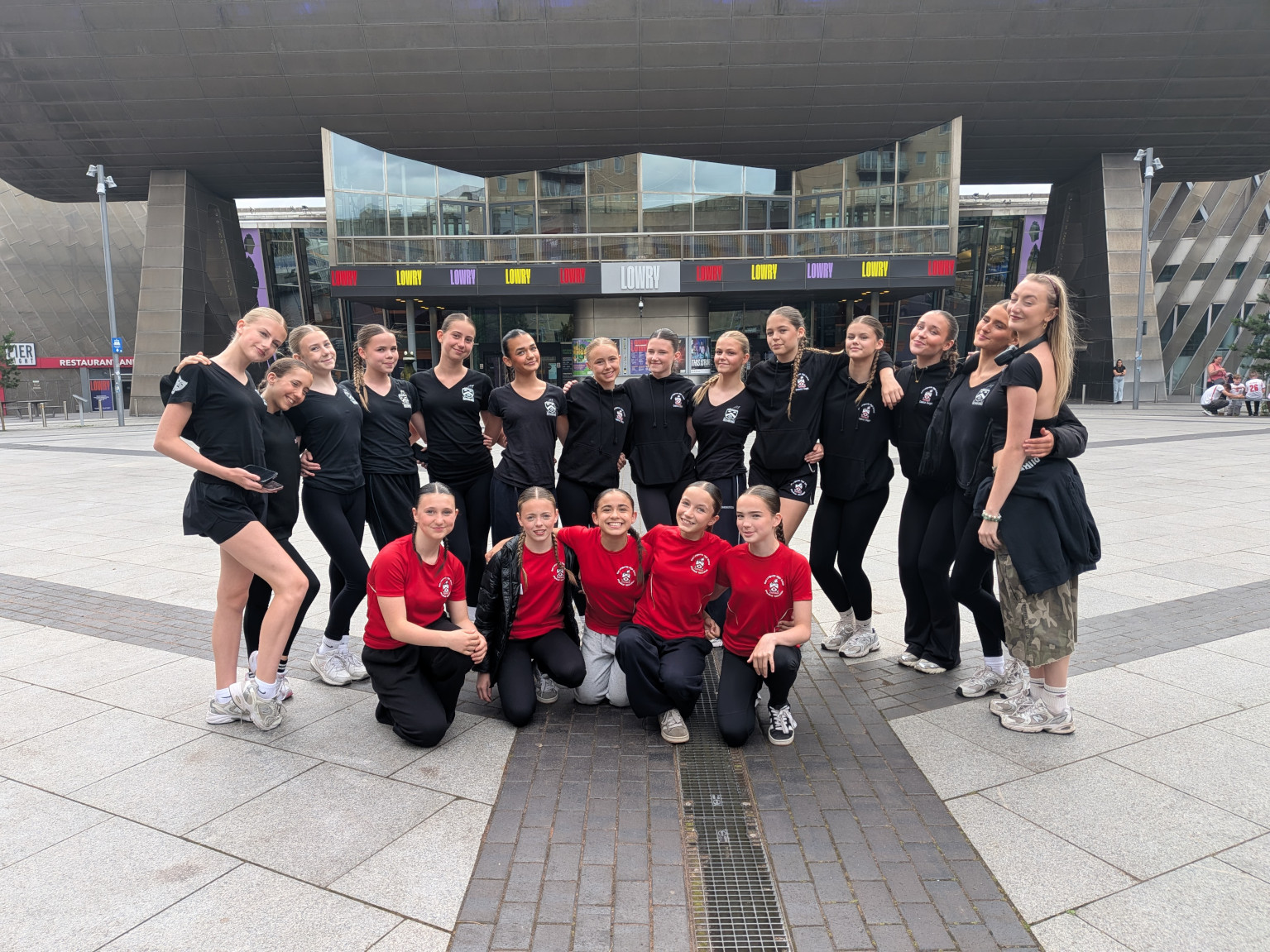 This week: On Wednesday night, 19 students from Years 7–10 performed at the Lowry as part of the Salford Dance Explosion.