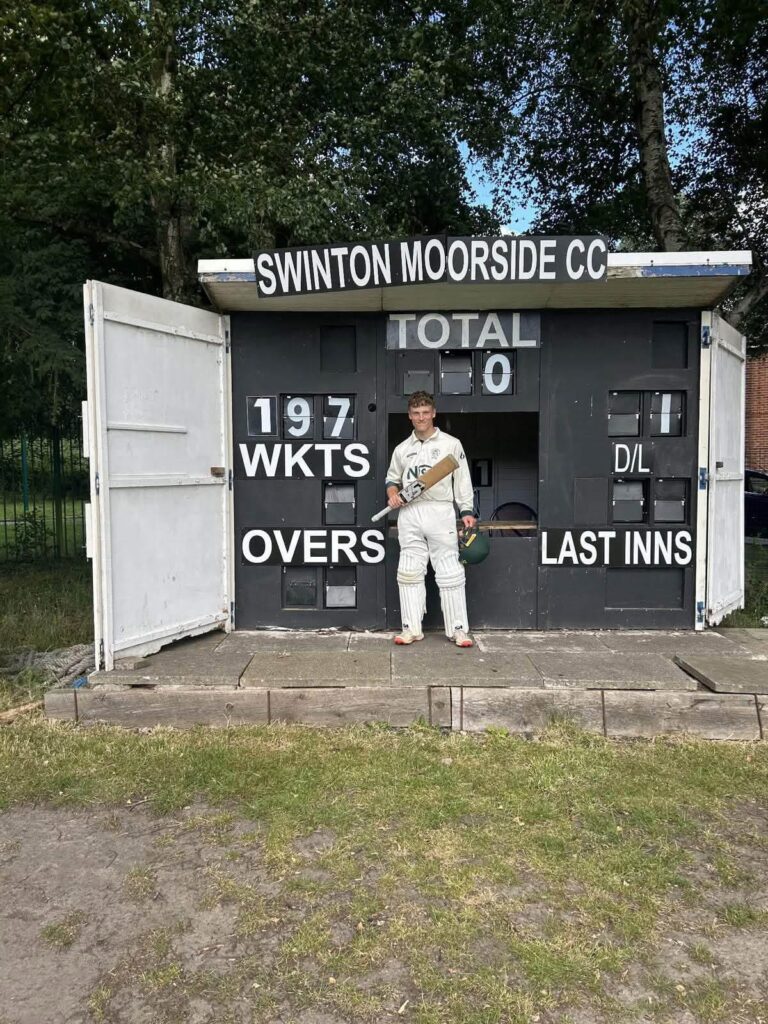 This week: A huge congratulations to Alfie Church (Year 11), who produced a remarkable performance for A&T Cricket Club last weekend, scoring an incredible 197 runs.