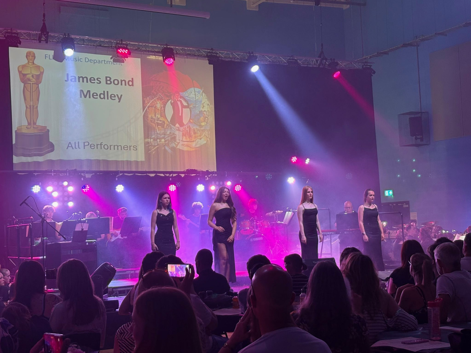 This week: On Thursday evening we held our Summer concert. This event is always incredibly well attended and showcases so many of our talented singers, musicians and technical support students (past and present).