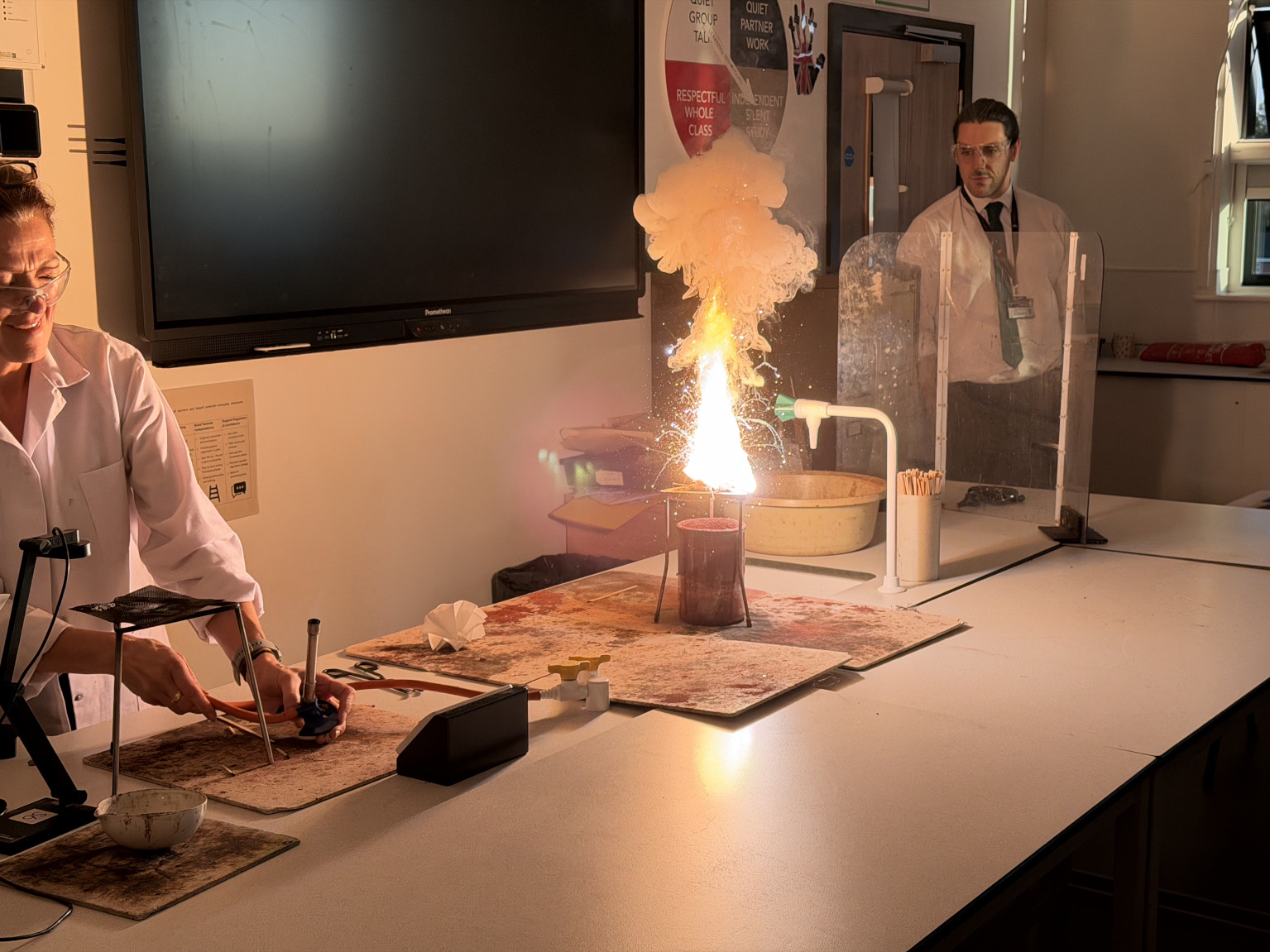 This week: On Wednesday we welcomed visitors into school for our Open Evening.