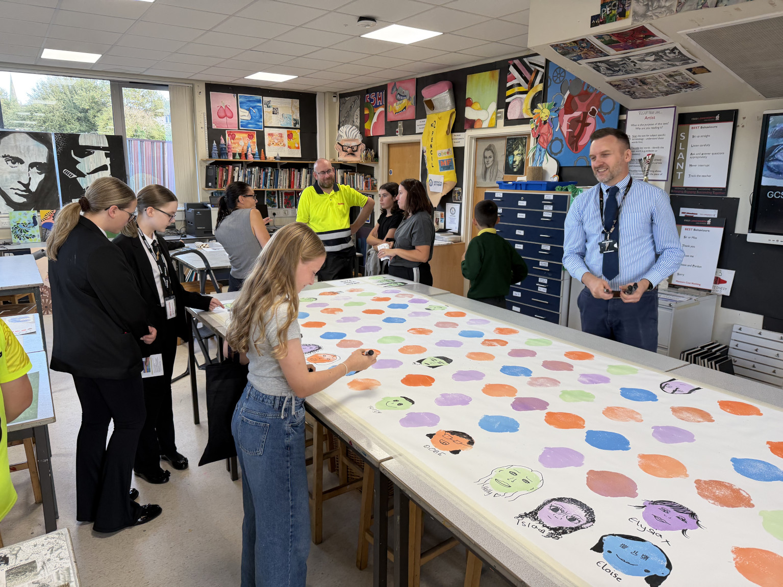 This week: On Wednesday we welcomed visitors into school for our Open Evening.