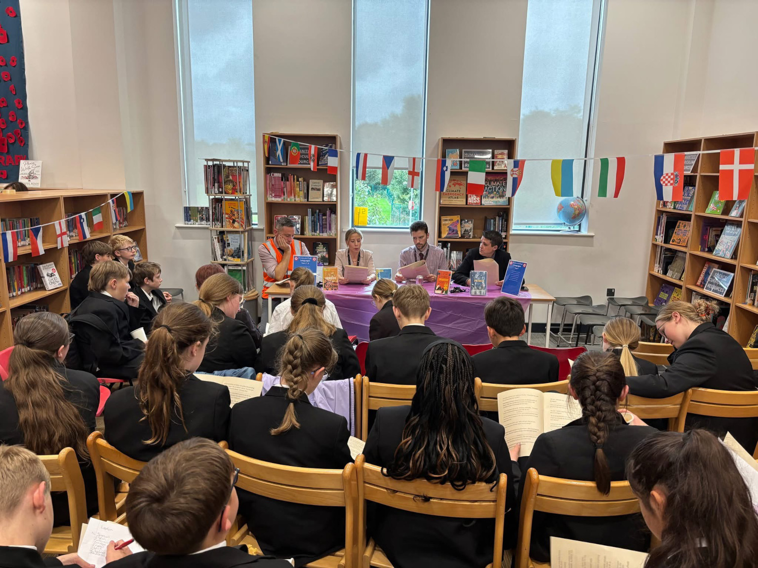 Last week: Last Friday we hosted the European Day of Languages alongside the MFL department.