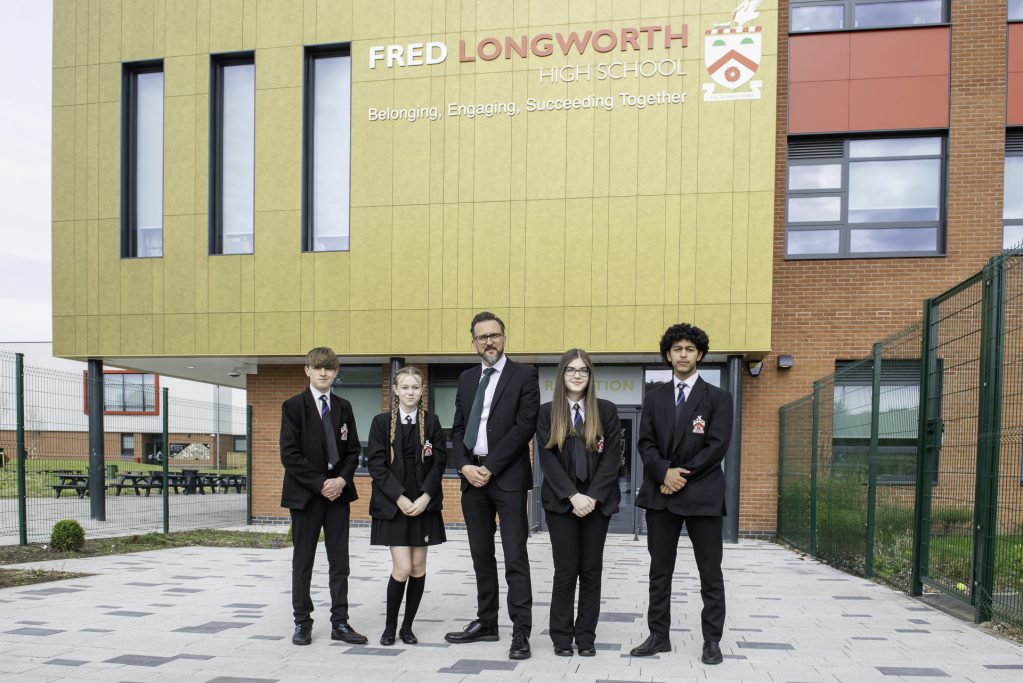 Fred Longworth High School - Tyldesley, Manchester, England -