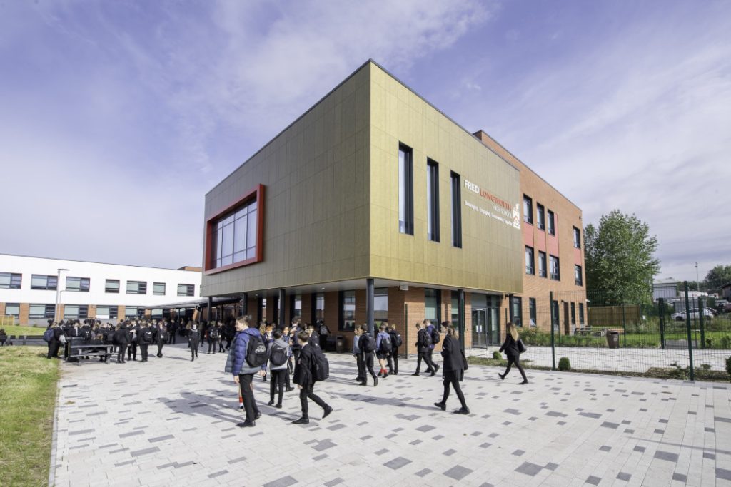 Fred Longworth High School - Tyldesley, Manchester, England -